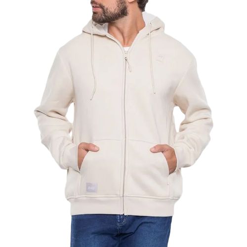 Moletom Aberto Masculino HD Open BEGE-9743A- -1-